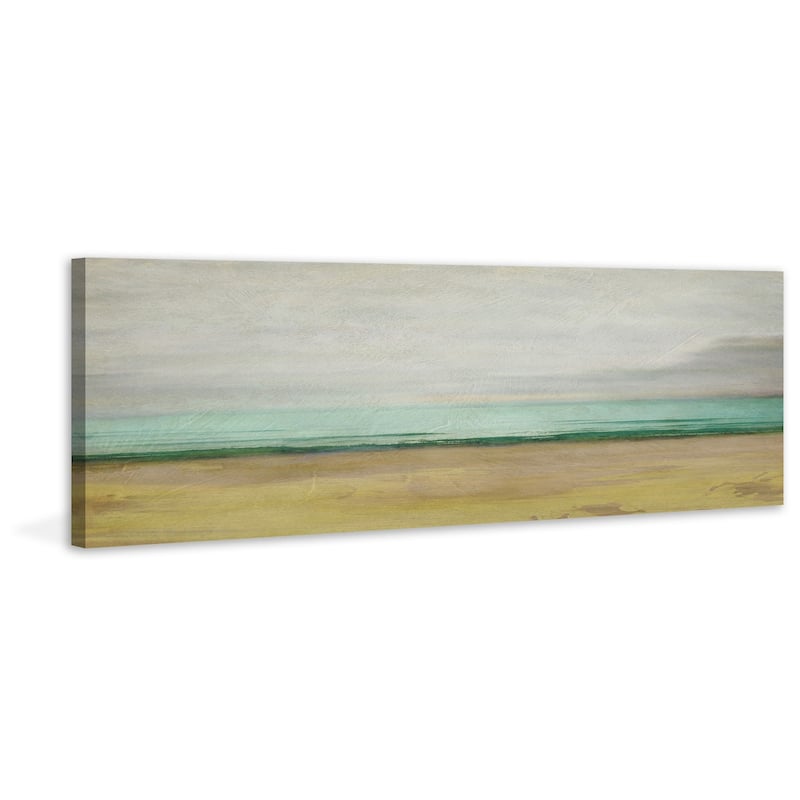 'Waterline IV' Painting Print on Wrapped Canvas - Multi-Color