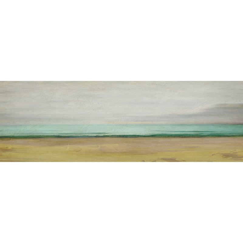 'Waterline IV' Painting Print on Wrapped Canvas - Multi-Color