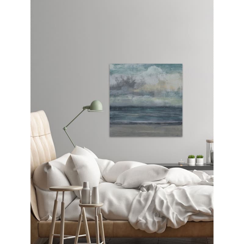 'Beach Rise III' Painting Print on Wrapped Canvas - Multi-Color