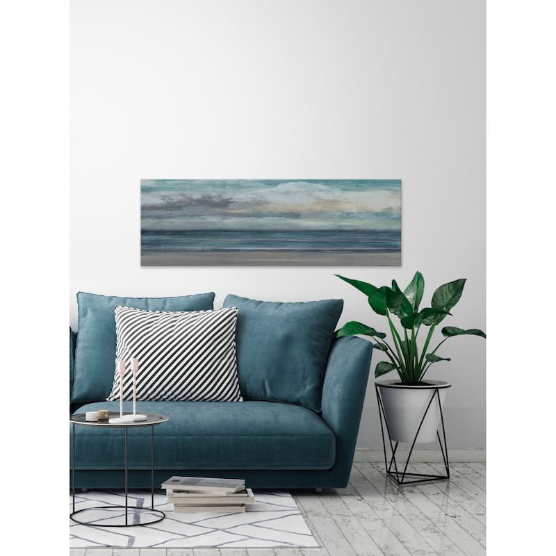 'Beach Rise IV' Painting Print on Wrapped Canvas - Multi-Color