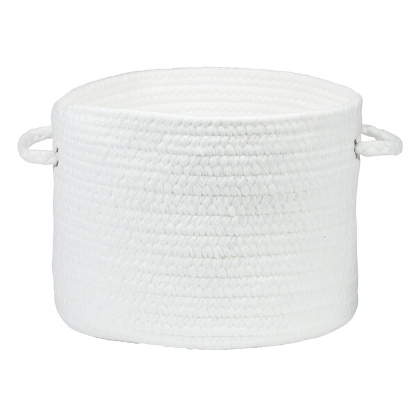Simply Soft Nursery Basket - White Dream 12"x12"x8"