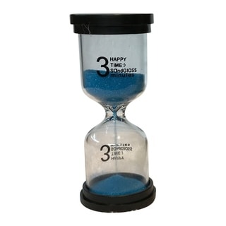 Creative Motion Decorative 3 Minutes Sand Timer with Blue Sands - Bed ...