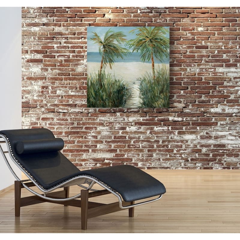 Sandy Beachwalk -Gallery Wrapped Canvas