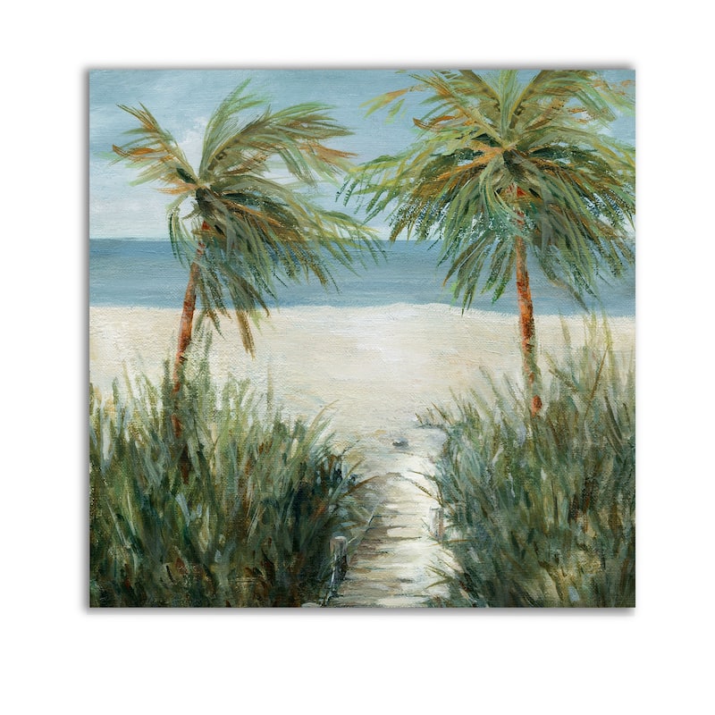 Sandy Beachwalk -Gallery Wrapped Canvas