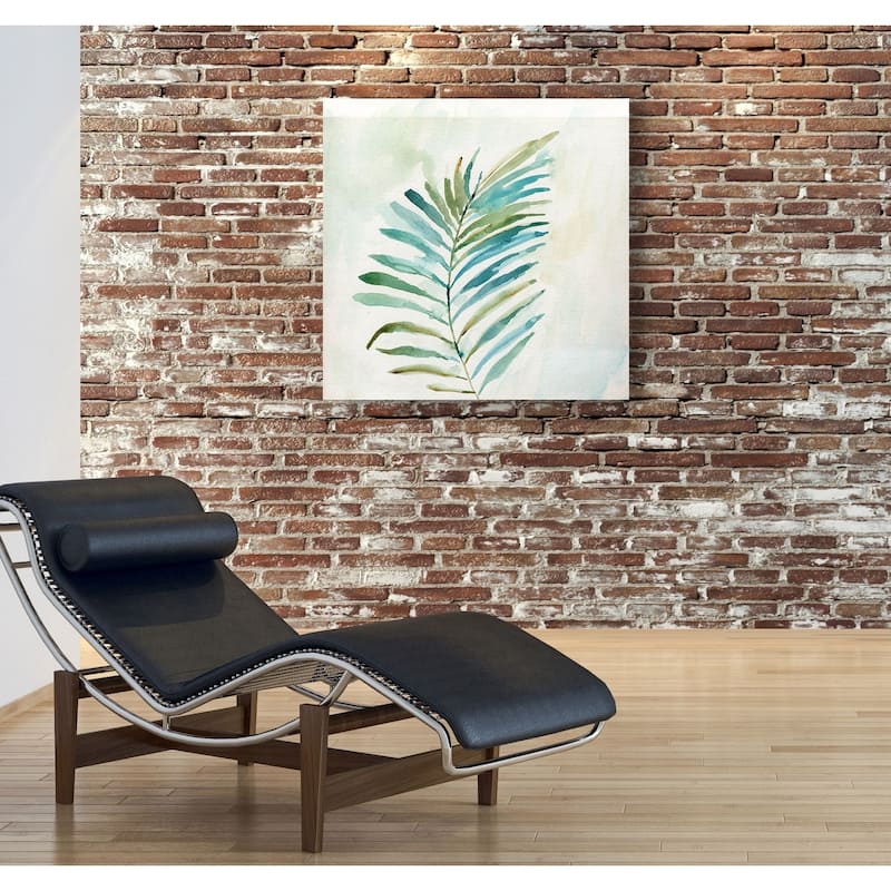 Tropical Leaf I -Gallery Wrapped Canvas