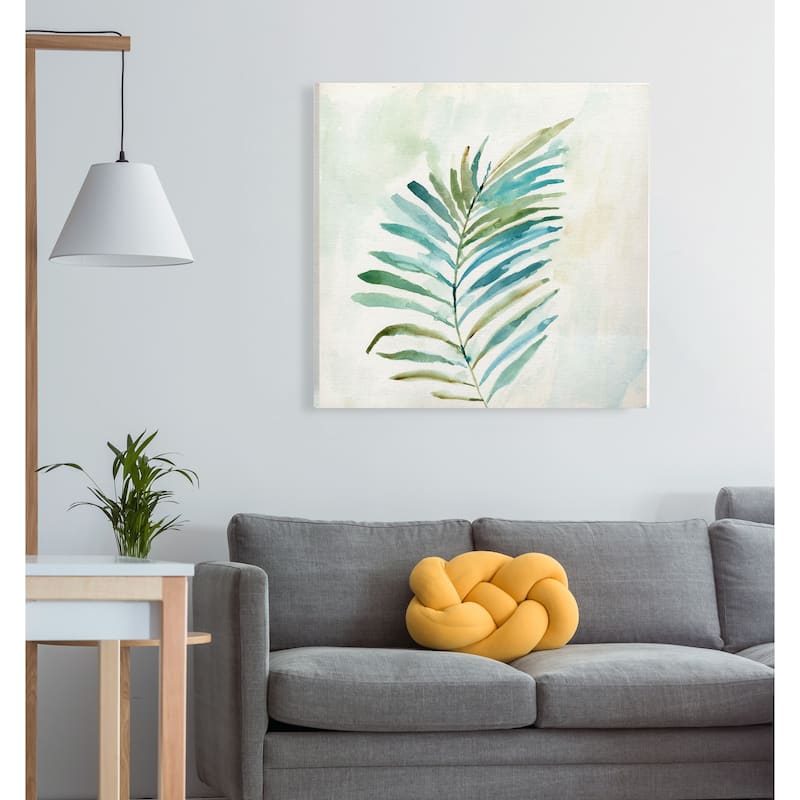 Tropical Leaf I -Gallery Wrapped Canvas