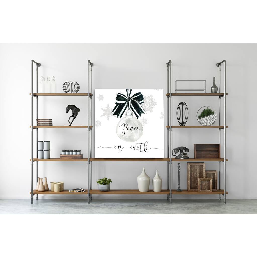 Peace Ornament -Gallery Wrapped Canvas