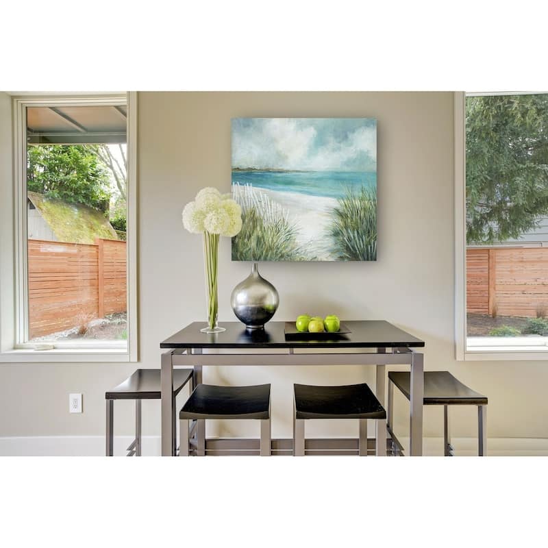 Coastal Fences -Gallery Wrapped Canvas