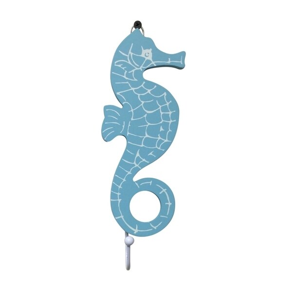 Creative Motion Nautical Theme Wood Sea Dragon Design Cloth Hook