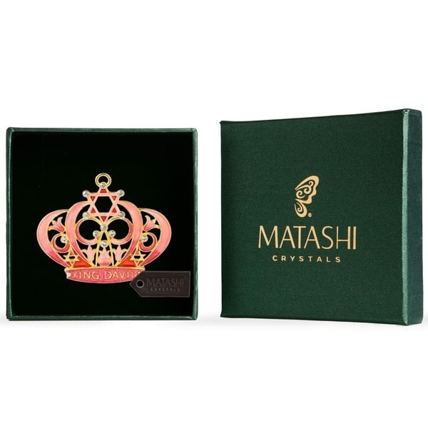 Matashi King David S Crown With Star Of Hanging Matashi King David S Crown With Star