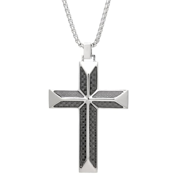 Download Shop Crucible Stainless Steel Carbon Fiber Flared Cross ...