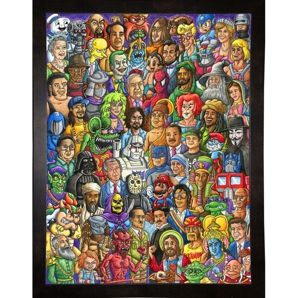 Bad vs Good Print 30"x22.75" by Chris Dyer -CHRDYE271800
