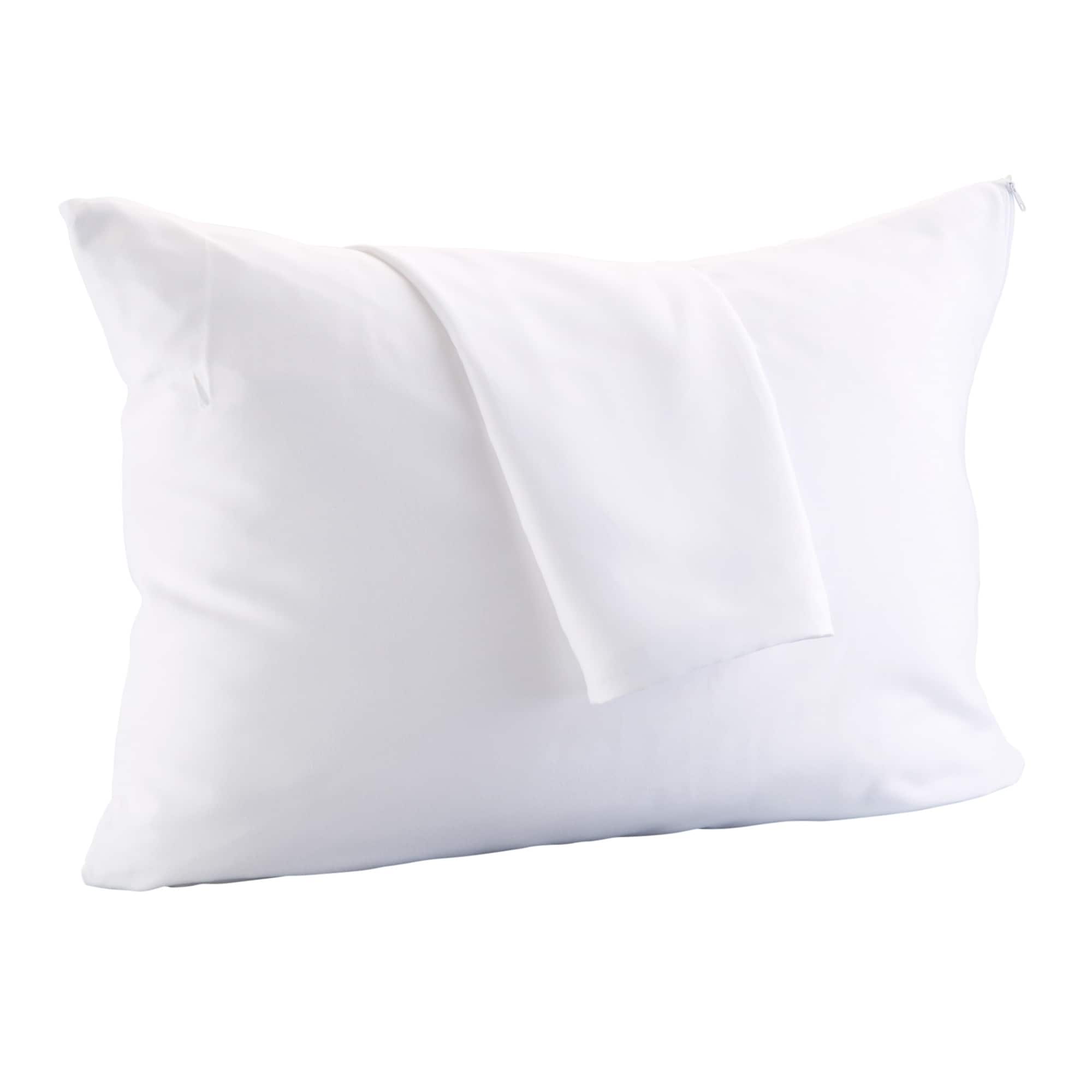 Shop 2 Pack Allergy Free Microfiber Pillow Protector Set Free