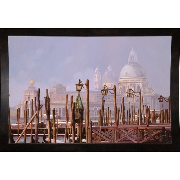 La Nebbia a Venezia-GUIBOR108521 Print 14"x21.25" by Guido Borelli