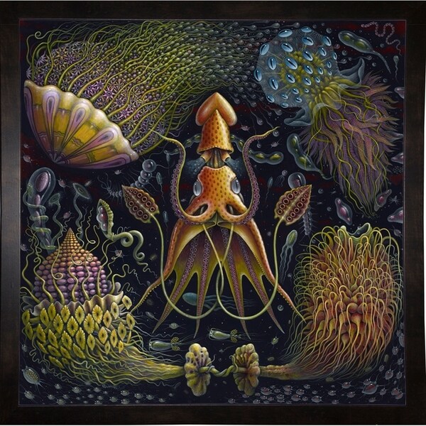 Sea Flowers Print 30"x30" by Robert Connett -ROBCON272096