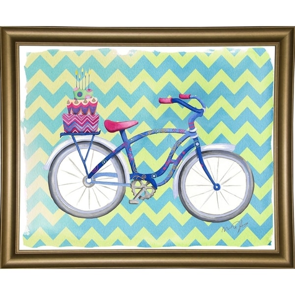 Jane Bike-GREGIR124769 Print 16"x20" by Green Girl Canvas
