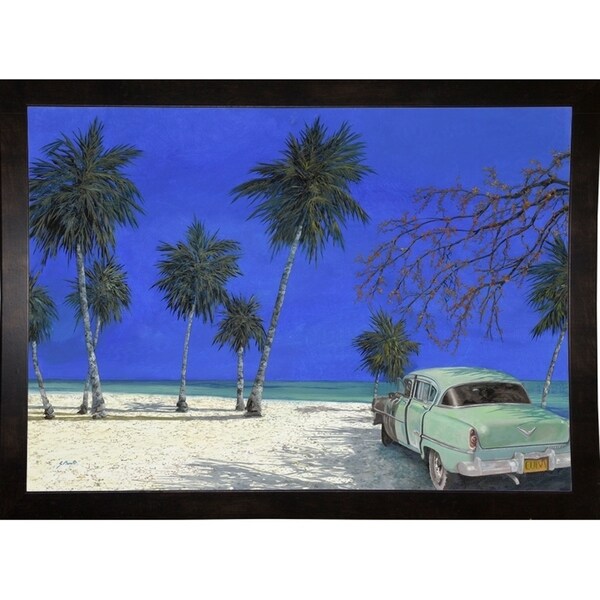 Una Macchina a Cuba-GUIBOR108518 Print 14"x19.5" by Guido Borelli