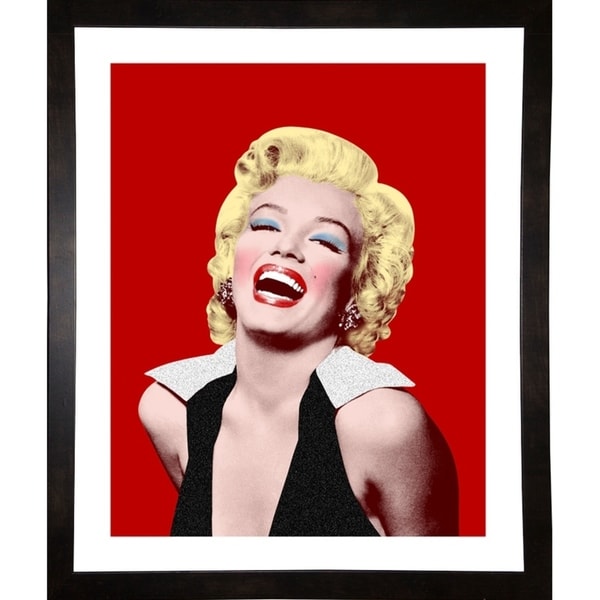 Marilyn Glitter Diamond Dust Print 36.5"x30" by Terry Pastor -TERPAS272148