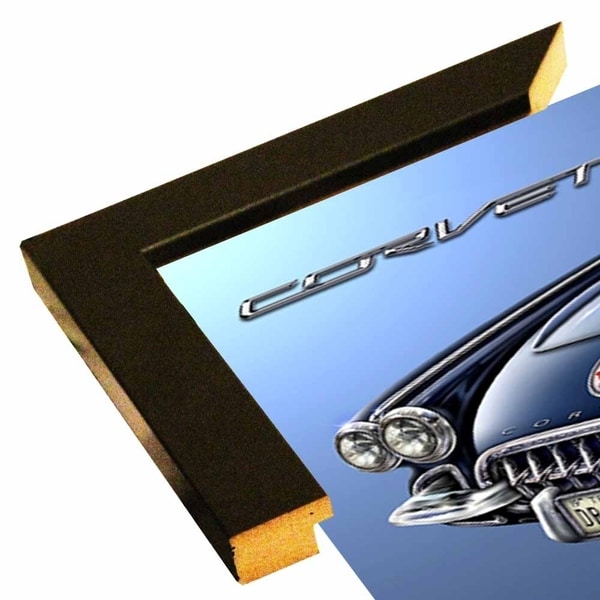 58 Corvette Print 5.5"x11" by Michael Fishel -MICFIS271933