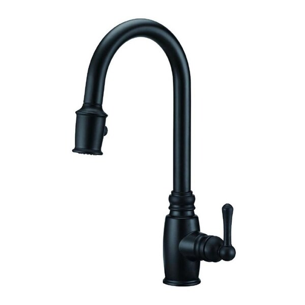 Gerber Opulence? Single Handle Pull-Down Kitchen Faucet Satin Black. Opens flyout.