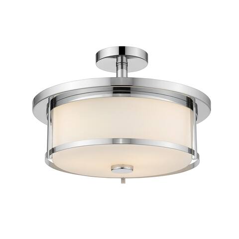 Savannah 3 Light Semi Flush Mount