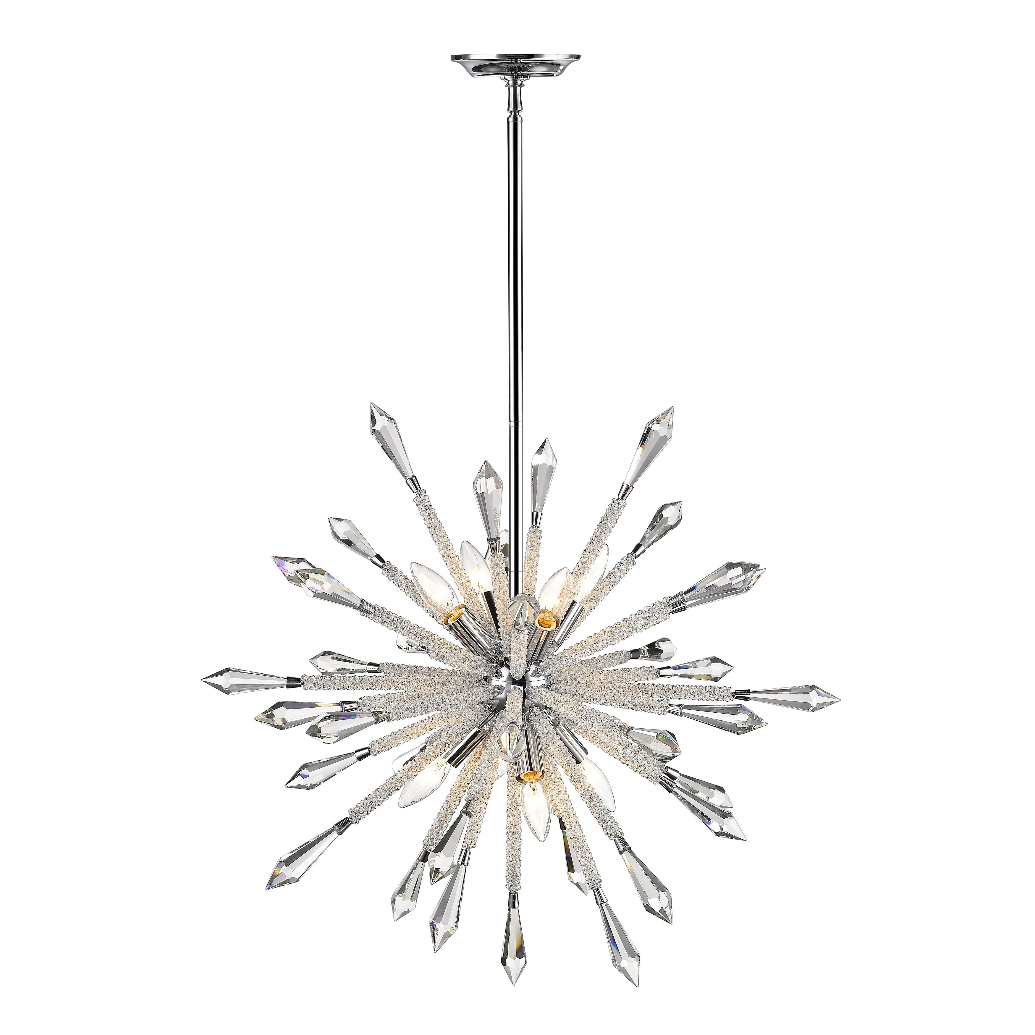Avery Home Lighting Soleia Chrome 8-light Chandelier - Chandeliers For Bedrooms by Overstock.com