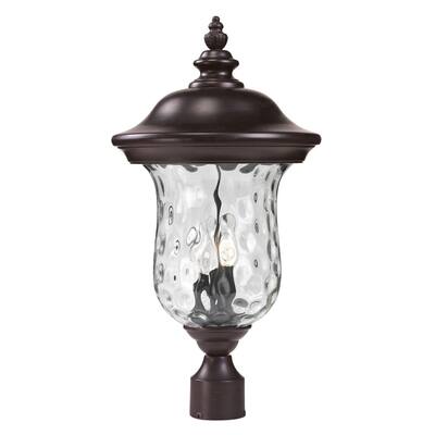 Avery Home Lighting Armstrong 3-light Bronze Outdoor Post Mount Light