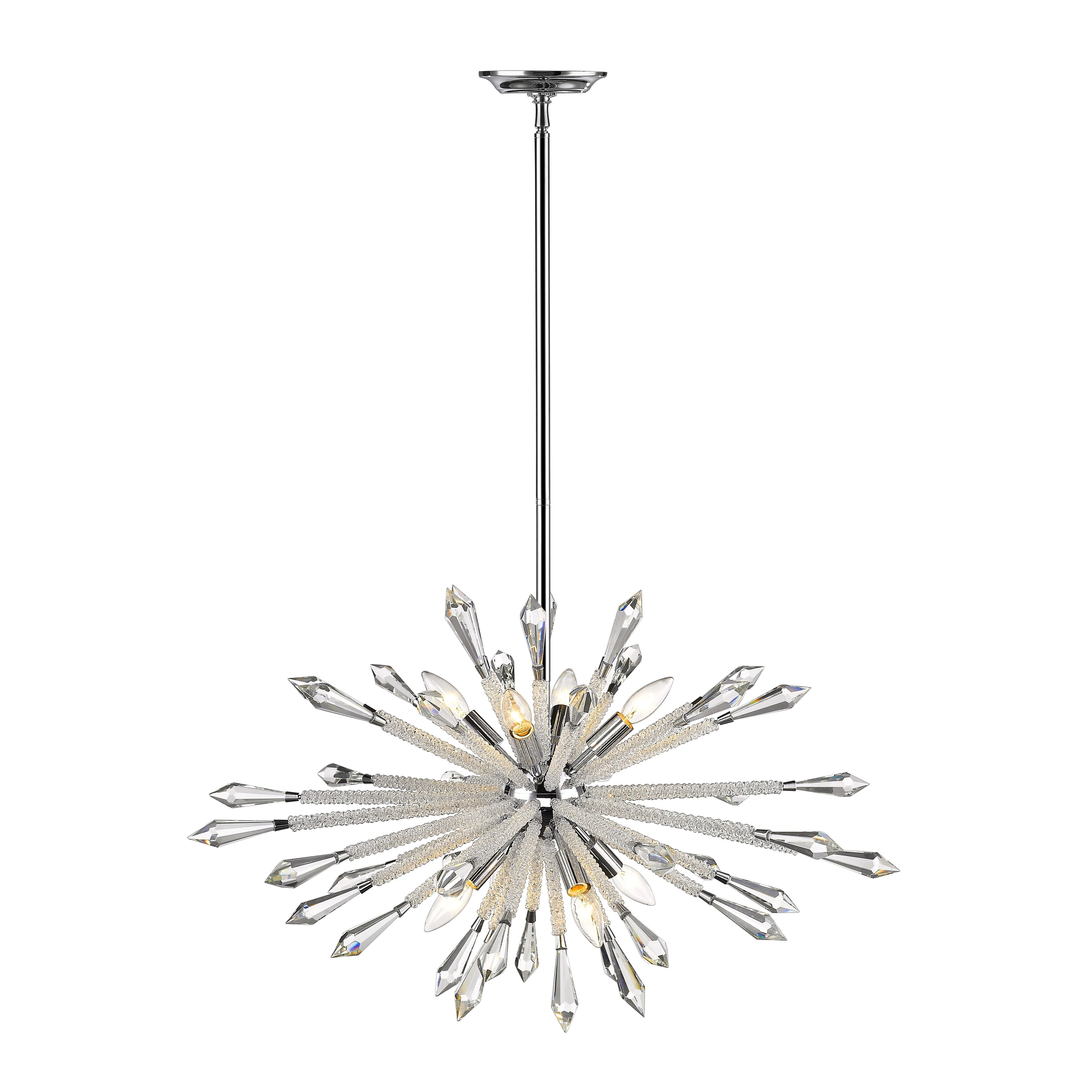 Avery Home Lighting Soleia Chrome 8-light Chandelier - Chandeliers For Bedrooms by Overstock.com