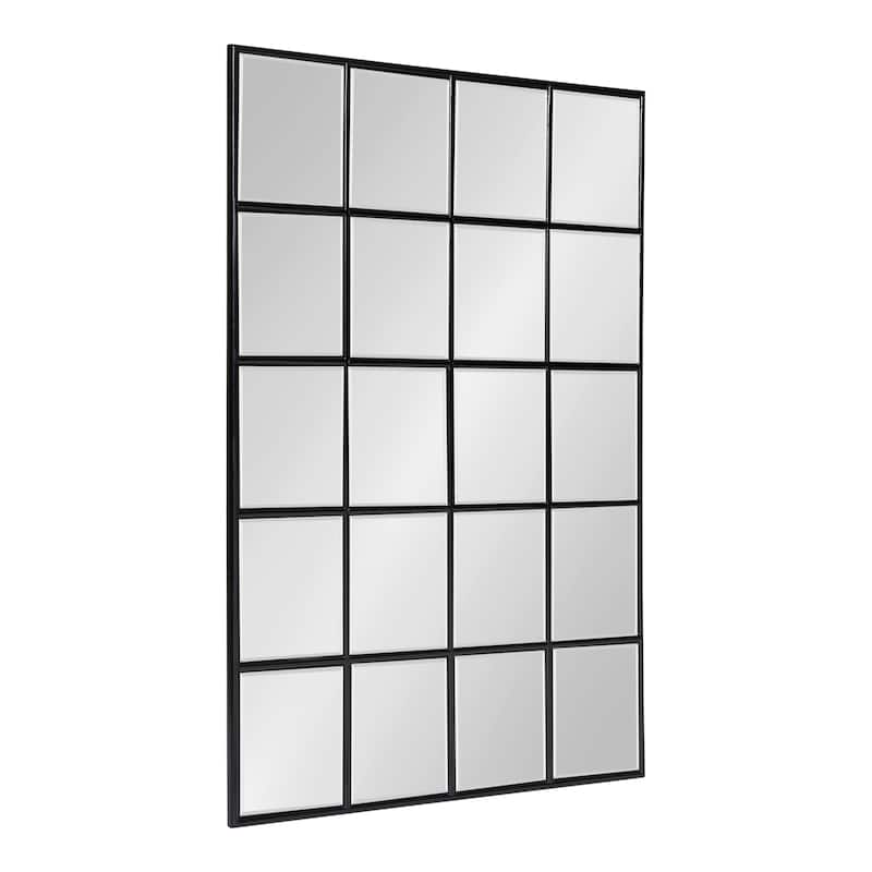 Kate and Laurel Denault Framed Windowpane Mirror - 24x36