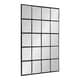 preview thumbnail 6 of 6, Kate and Laurel Denault Framed Windowpane Mirror - 24x36