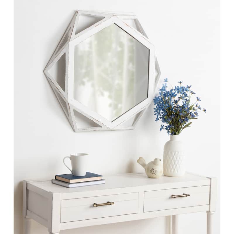 Kate and Laurel Cortland Wood Framed Mirror
