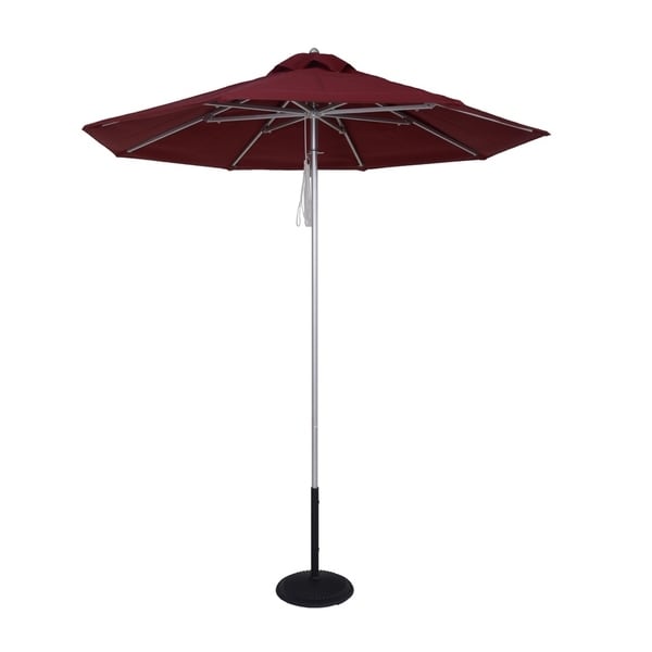 MyUmbrellaShop 9ft Market Umbrella with China Red cover