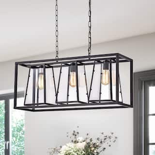 Trista 32-inch 3-Light Linear Chandelier