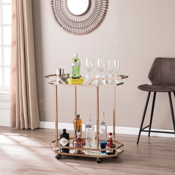 Harper Blvd Areida Art Deco Bar Cart Free Shipping Today Harper Blvd Areida Art Deco Bar Cart