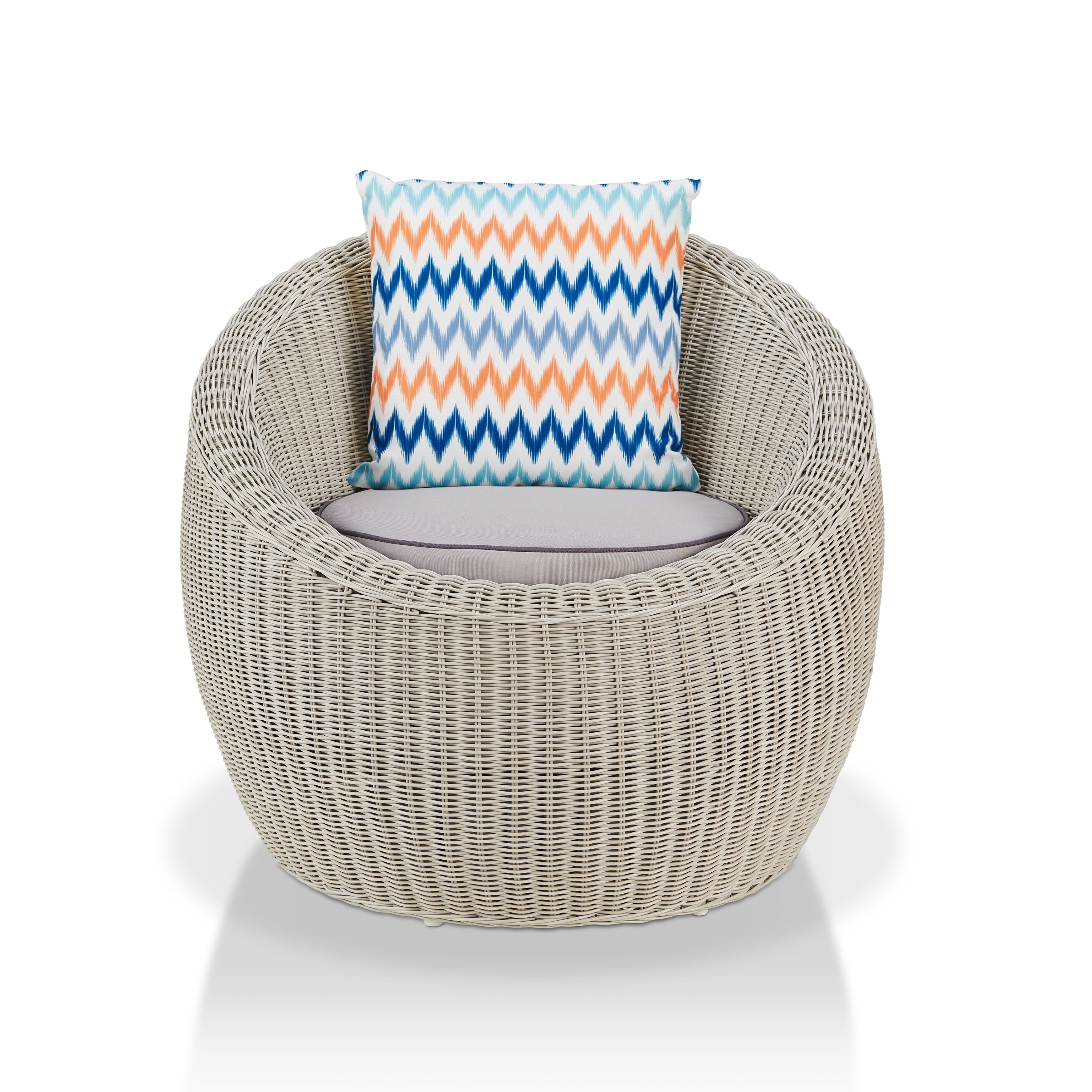 Havenside Home Cobb Island Outdoor Rounded Chair