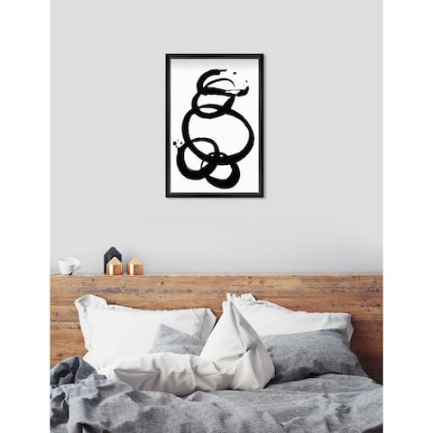 Oliver Gal 'Formas' Abstract Framed Wall Art Print