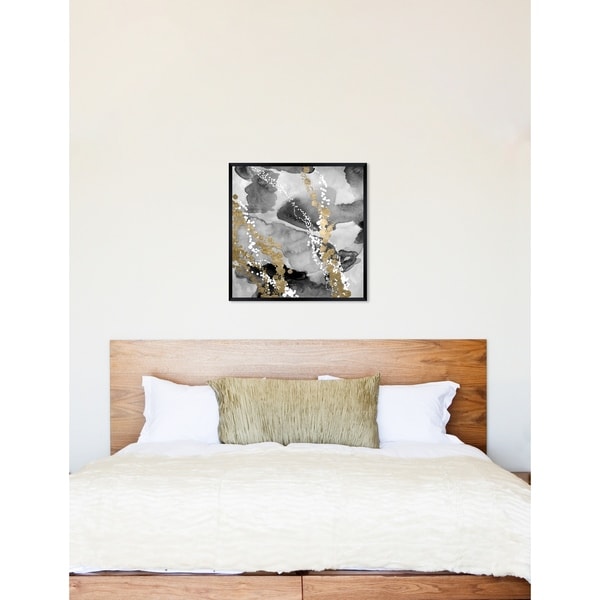 Oliver Gal 'Even More Love SILVER GOLD' Abstract Framed Wall Art Print. Opens flyout.