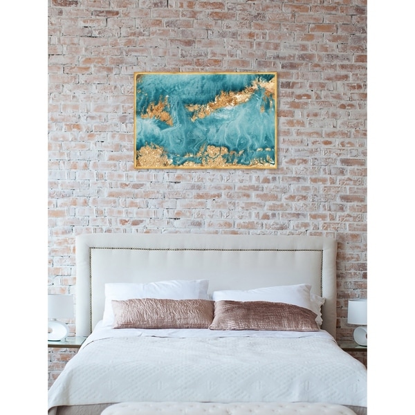 Oliver Gal 'Amada Mia' Abstract Framed Wall Art Print. Opens flyout.