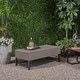 preview thumbnail 6 of 10, Regent Outdoor Wicker Storage Bench with Rack by Christopher Knight Home