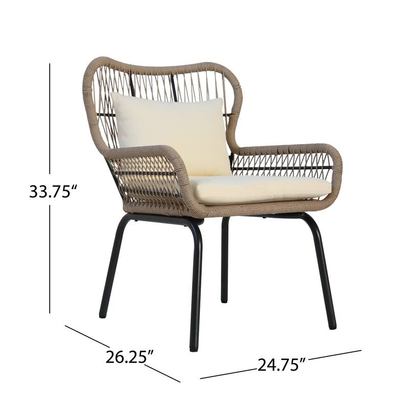 Southport 3-piece Outdoor Conversation Set by Christopher Knight Home