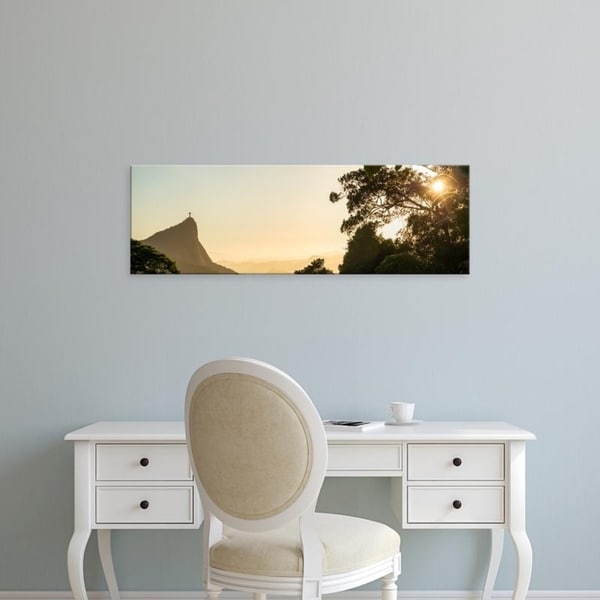 Easy Art Prints Panoramic Images's 'View from Chinese pavilion, Rio de Janeiro, Brazil' Premium Canvas Art