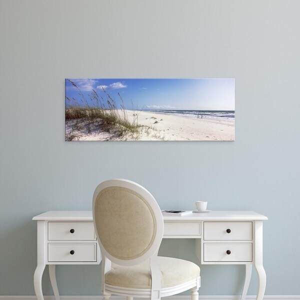 Easy Art Prints Panoramic Images's 'Perdido Key Area, Gulf Islands National Seashore, Pensacola, Florida' Canvas Art