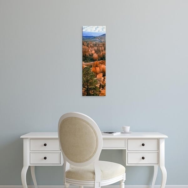 Easy Art Prints Panoramic Images's 'Hoodoos Of Bryce Canyon In Bryce Canyon National Park, Utah, USA' Premium Canvas Art