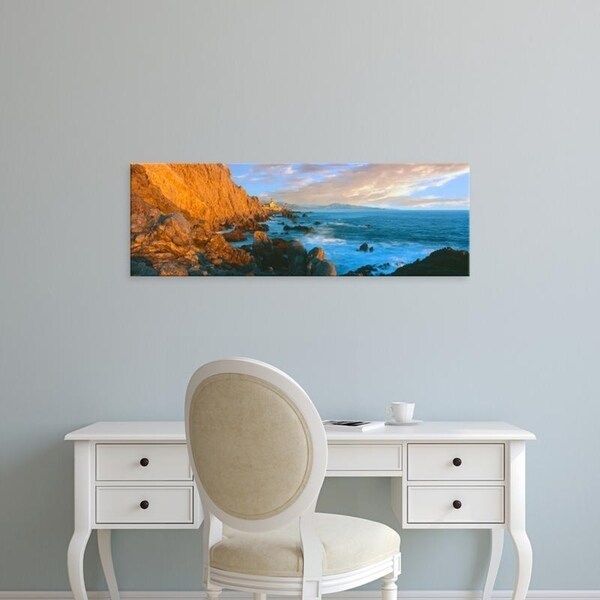 Easy Art Prints Panoramic Images's 'Boutique Hotel, Cerritos Beach, Todos Santos, Baja California Sur, Mexico' Canvas Art