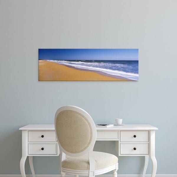 Easy Art Prints Panoramic Images's 'Route A1A, Atlantic Ocean, Flagler Beach, Florida, USA' Premium Canvas Art