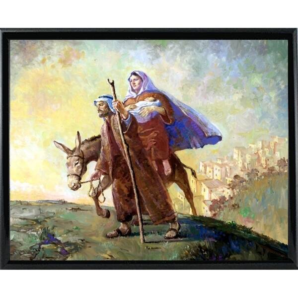 Shop A Flight Into Egypt Halfre165 Print 8 X10 By Hal Frenck Overstock