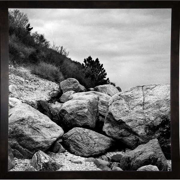 Bottom Of The Hill B& W-HARLAN68997 Print 20"x20" by Harold Silverman - Landscapes