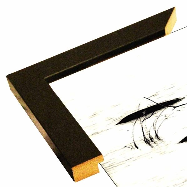 Rock Design - Mono-HARLAN68959 Print 9"x24" by Harold Silverman - Landscapes