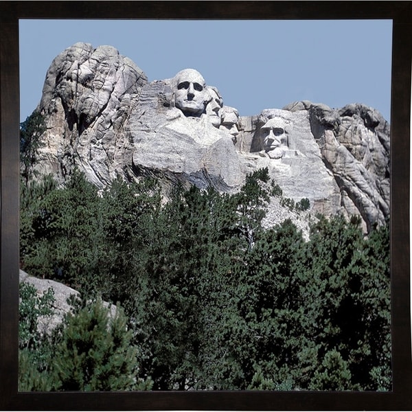 Mt. Rushmore-HARLAN74762 Print 11"x11" by Harold Silverman - Landscapes