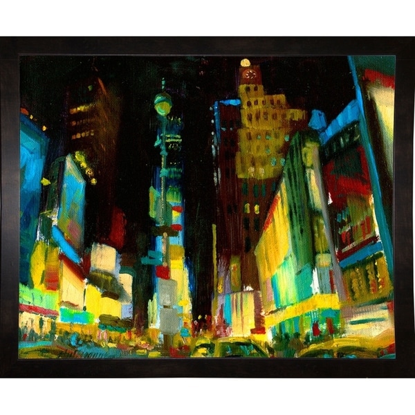 Times Square II-HALGRO116063 Print 21.75"x27" by Hall Groat II